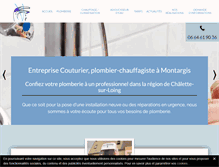 Tablet Screenshot of entreprisecouturier.com